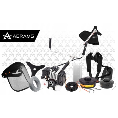 Benzin-Rasentrimmer, 5,2 PS, leistungsstark, effizient, umfangreiches Zubehörset