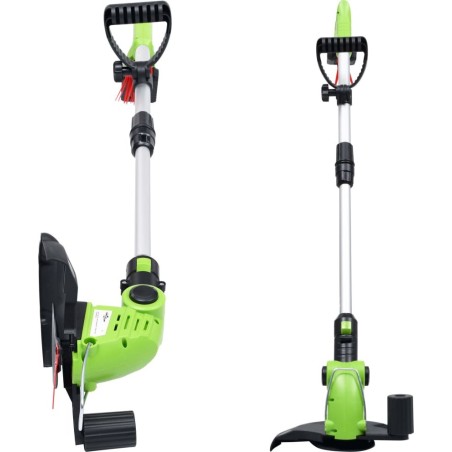 vidaXL Akku-Rasentrimmer, 20-V-Akku, 1500 mAh, Li-Ion