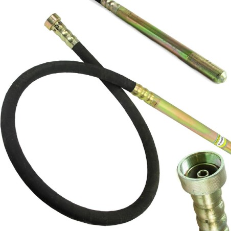 BETONRÜTTLER MIT SCHLAUCH 35 mm x 2 m RIPPER MAR-POL