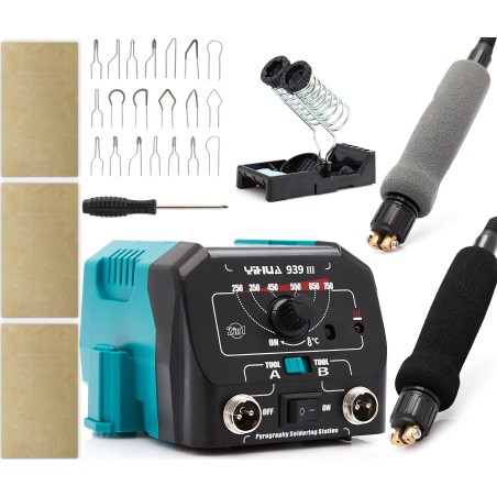 Techrebal HOLZBRENNER 2 KOLBEN DRAHT YIHUA 939-III