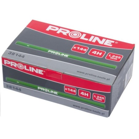 Pro-Line Maurerbleistift, hart, grün, 4H, 245 mm, 144 Stück (38144)