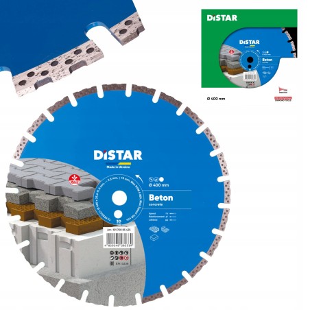 DISTAR DIAMOND BLADE CONCRETE 400 x 3,5/2,5 x 25,4 mm