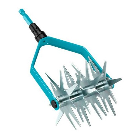 Gardena Sternfräse zur Vorbereitung von Saatbeeten und zur Bodenlockerung, 14 cm – 3196-20