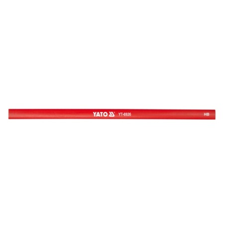 Yato Tischlerbleistift, rot, HB, 245 mm, 144 Stück (YT-6926)