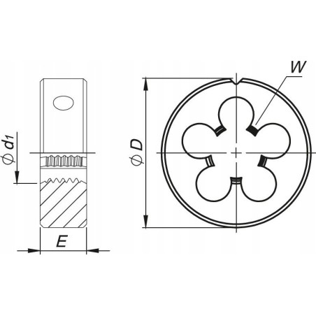 Fanar NARZYNKA M26x1,5 DIN-22568 (6 g) HSS 800