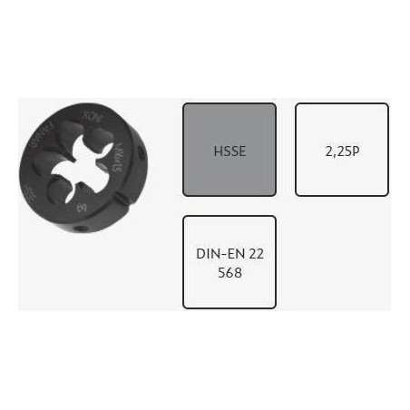 Fanar NARZYNKA M18 DIN-22568 (6 g) HSSE INOX – N2-188001-0180