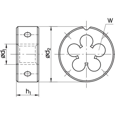 Lüftungsgitter M40x1,5 (N1-121001-0405)