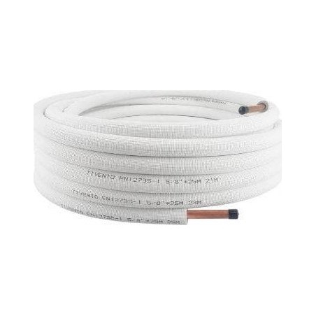 Dahua Technology Kupferrohr mit Ummantelung, 1/4-Zoll-Ring, 25 m, Tivento Flex