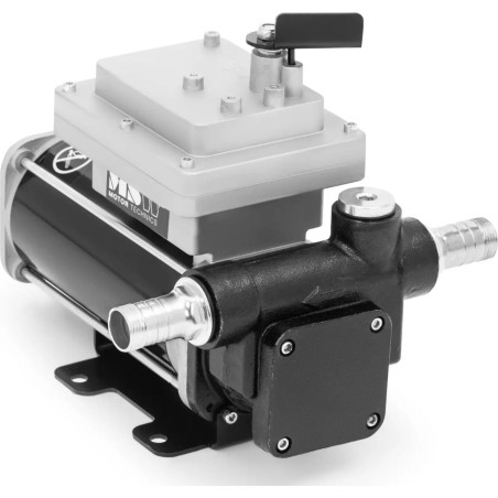 MSW Selbstansaugende Kraftstoffpumpe für Diesel und Kerosin, 57 l/min, 1,2 bar, Förderhöhe bis zu 12 m, 370 W Selbstansaugende Kraftstoffpumpe für Diesel und Kerosin, 57 l/min