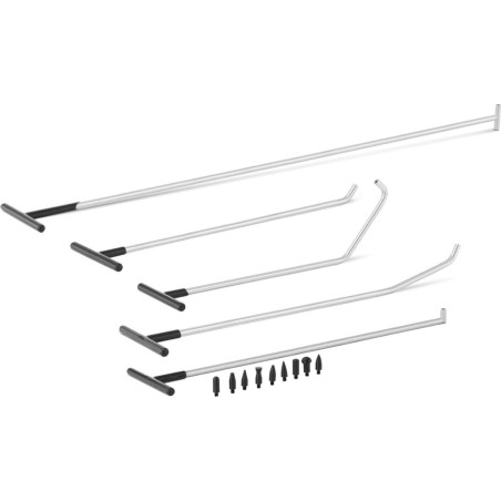 MSW PDR-Reparaturset zum Ausbeulen von Karosseriebeulen – 5 Stangen PDR-Reparaturset zum Ausbeulen von Karosseriebeulen – 5 Stangen