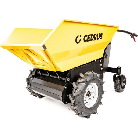 Cedrus CEDRUS TA500 BATTERIEBETRIEBENER BAU- UND GARTENTRANSPORTER, KIPPER, SCHUBKARRE 48 V, 20 Ah, 1000 W – OFFIZIELLER VERTRIEBSPARTNER