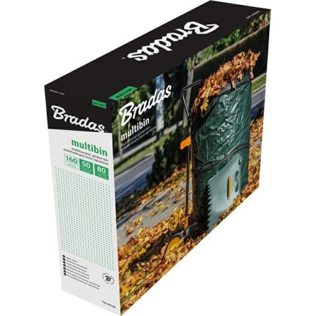 Bradas Multifunktionaler Gartenbehälter 160 l GARDEN MULTIBIN