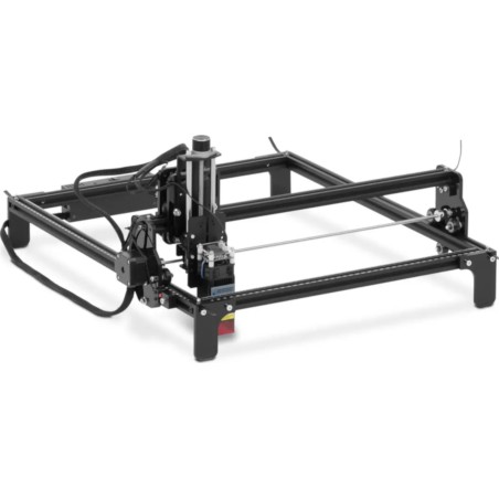 Steinberg Lasergravierer für Holz, Kunststoff und Metall mit Schutzabdeckung, 42 x 40 cm, 20 W Lasergravierer für Holz, Kunststoff und Metall mit Schutzabdeckung