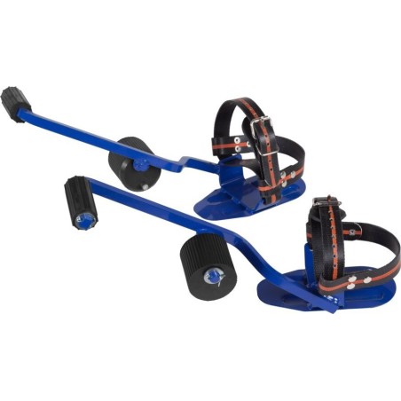 Protekt SP 204 – Stangenhalter für Stahlbetonmasten B20, Gewicht pro Paar 5,1 kg, Arbeitsbereich 195–225 mm, Riemen aus wasserabweisendem beschichtetem Gewebe