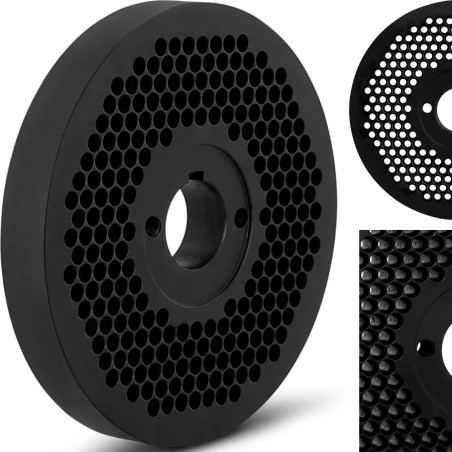 Wiesenfield Matrize für Pelletpresse WIE-PM-1000, Durchmesser 200 mm, Lochdurchmesser 6 mm Matrize für Pelletpresse WIE-PM-1000, Durchmesser 200 mm, Lochdurchmesser 6 mm