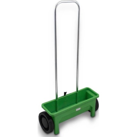 Hecht Sämaschine Streuer für Saatgut, Salz und Dünger