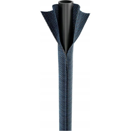 Gardena GARDENA Textilschlauch Liano Xtreme 1/2", 10-Meter-Set + Innenadapter + Tasche (dunkelgrau/orange, Modell 2023, inkl. Wasseranschluss)