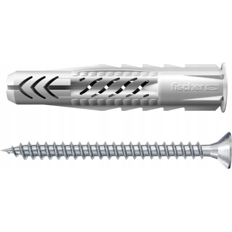 Fischer FISCHER Spreizdübel UX 6x35 RH mit Rundhaken und Flansch / 25 Stück