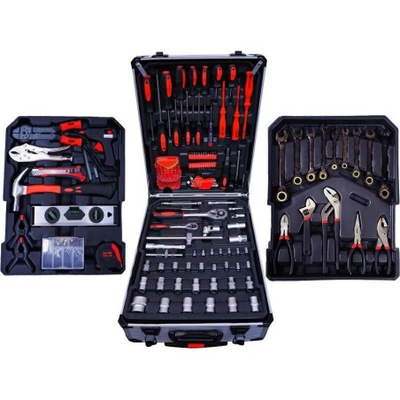 Silver SILVER SCHRAUBENSATZ  419-teilig im schwarzen Rollkoffer PROF