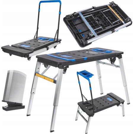 Geko 7-in-1-Multifunktions-Klappwerkbank PROFI (1)