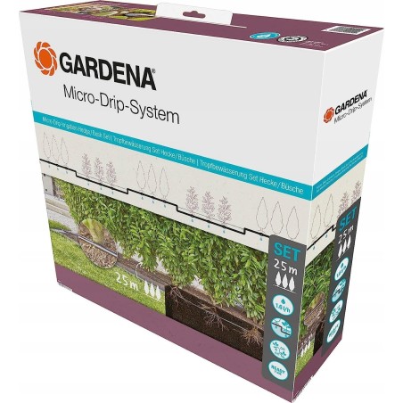 Gardena Gardena MDS Tropfrohr 1,6 l/h, für ober- und unterirdische Verlegung, 50 m