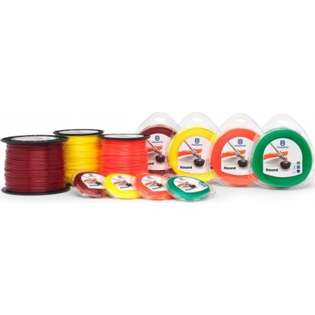 Husqvarna-Rasentrimmer-Fadenschnur HUSQVARNA Opti Round 3,0 mm/240 m