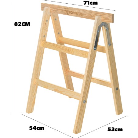 Kadax KADAX 2x-Ständer „Kobyłka“ – Universeller Holz-Werkstatt-Sägebock