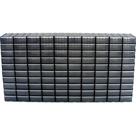 100 Stück: Werkstatt-Organizer-Schubladenbehälter, Schraubenregal