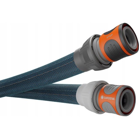 Gardena GARDENA Textilschlauch Liano Xtreme 3/4", 20 Meter (dunkelgrau/orange, Modell 2023)