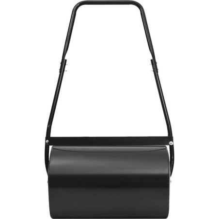 vidaXL Rasenwalze, schwarz