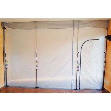 Portwest Staubschutzvorhang für Türen und Staubschutzwand, inklusive Befestigungsset