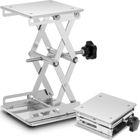 Steinberg Scherenhubtisch für Laborzwecke, 15 x 15 cm, bis 3 kg