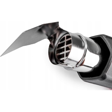 Rockforce Elektrische Heißluftpistole mit Düsen (230 V, 50/60 Hz, 2000 W, 60–600 °C, 300–500 l/min)