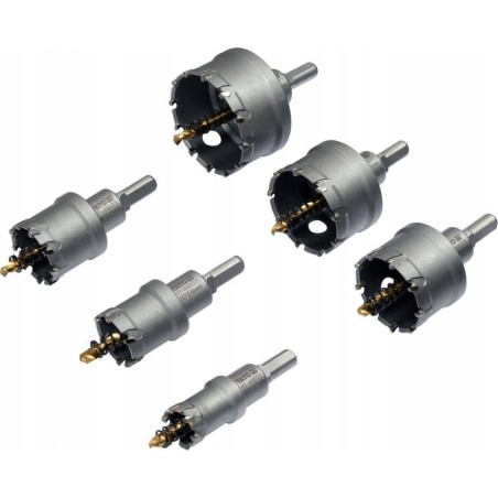Yato YT. TCT-Lochsägen-Set für Metall, 6-teilig.