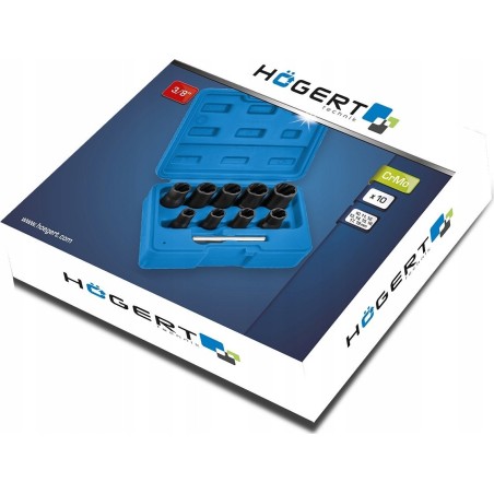 Högert Technik HOGERT-Schraubbohrer, 10er-Set