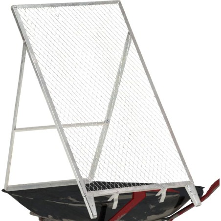 vidaXL Gartensieb aus verzinktem Stahl