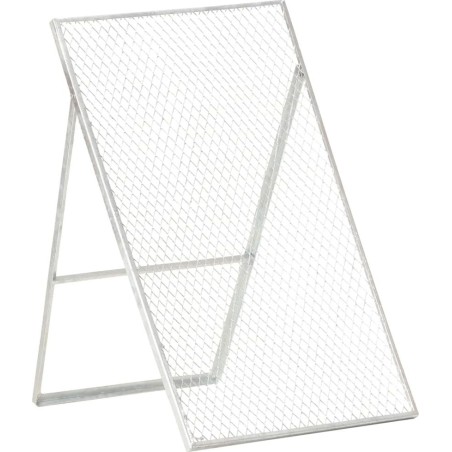 vidaXL Gartensieb aus verzinktem Stahl