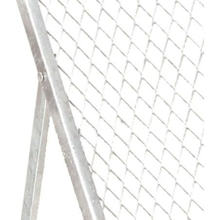 vidaXL Gartensieb aus verzinktem Stahl