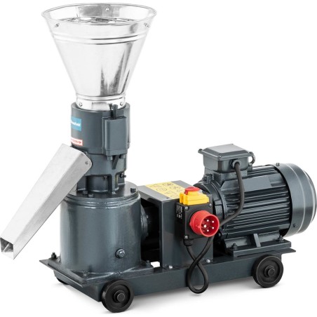 Wiesenfield Pelletiermaschine für Sägemehl und Futtermittel, industriell, 100 kg/h, Durchmesser 120 mm Pelletiermaschine für Sägemehl und Futtermittel