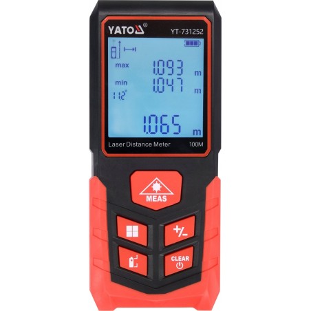 Laser-Entfernungsmesser Yato YATO LASER-ENTFERNUNGSMESSER 100 m