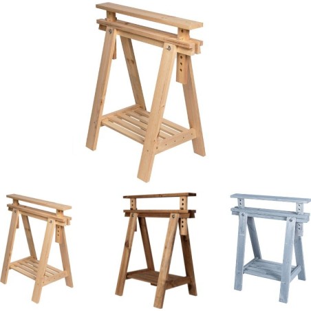 Wamar-Sosenka Verstellbarer Holzspaltbock für die Unterbau-Montage, Kobyłka, Natur, Kiefernholz