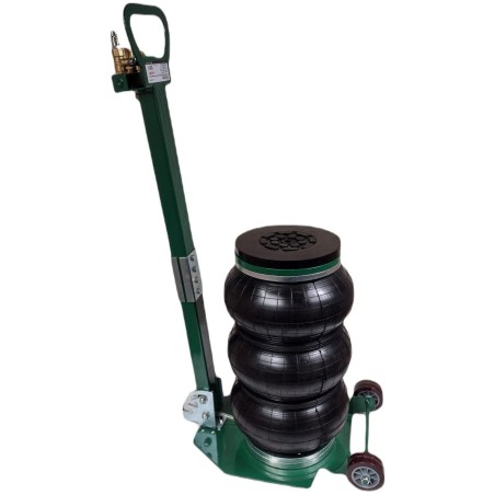 PNEUMATISCHER HEBER 3,5 T „BAŁWANEK“ MIT KLAPPBAREM GRIFF / SILBER