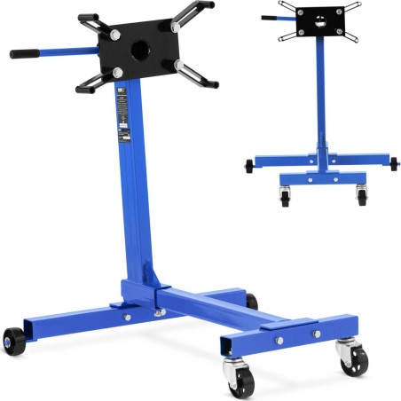 MSW Montageständer für die Reparatur von Getriebemotoren auf Rollen, bis 450 kg Montageständer für die Reparatur von Getriebemotoren auf Rollen