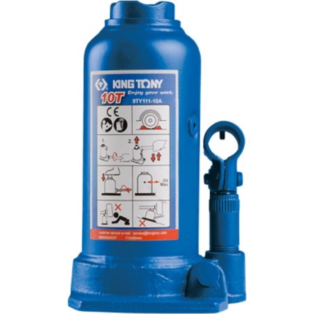 King Tony HYDRAULISCHER SÄULENHEBER 3,5 t, Hubbereich 172–372 mm King Tony