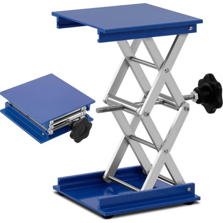 Steinberg Scherenhubtisch für Laboranwendungen, 15 x 15 cm, bis 15 kg Scherenhubtisch für Laboranwendungen, 15 x 15 cm, bis 15 kg