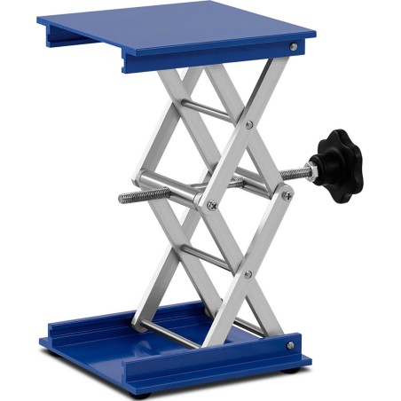 Steinberg Scherenhubtisch für Laboranwendungen, 15 x 15 cm, bis 15 kg Scherenhubtisch für Laboranwendungen, 15 x 15 cm, bis 15 kg