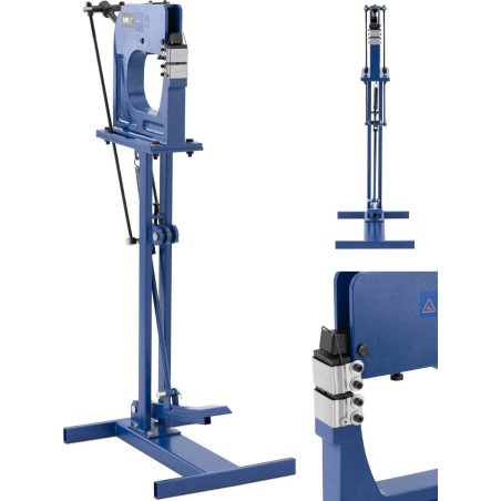 MSW Blechbiegemaschine und -streckmaschine für 1,5 mm Blech mit Fußpedal Blechbiegemaschine und -streckmaschine für 1,5 mm Blech mit Fußpedal