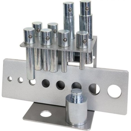 Airpress Zubehör für Hydraulikpressen, max. 20.000 kg, 10 Teile (79345)