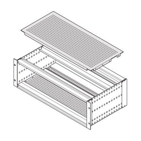 SCHROFF SCHROFF EuropacPRO-Abdeckung für die Montage an der Seitenwand, SNCF, 84 KM, 175 mm