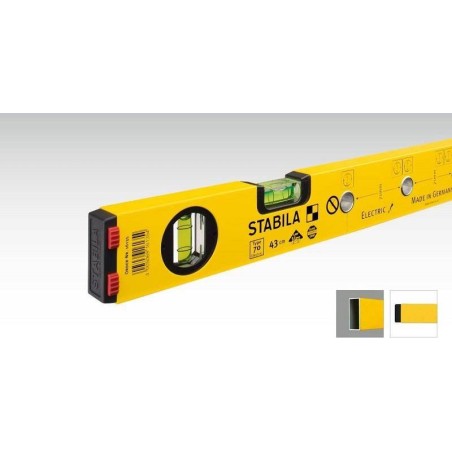 Stabila Wasserwaage Stabila Serie 70, 120 cm, mit Markierungslöchern